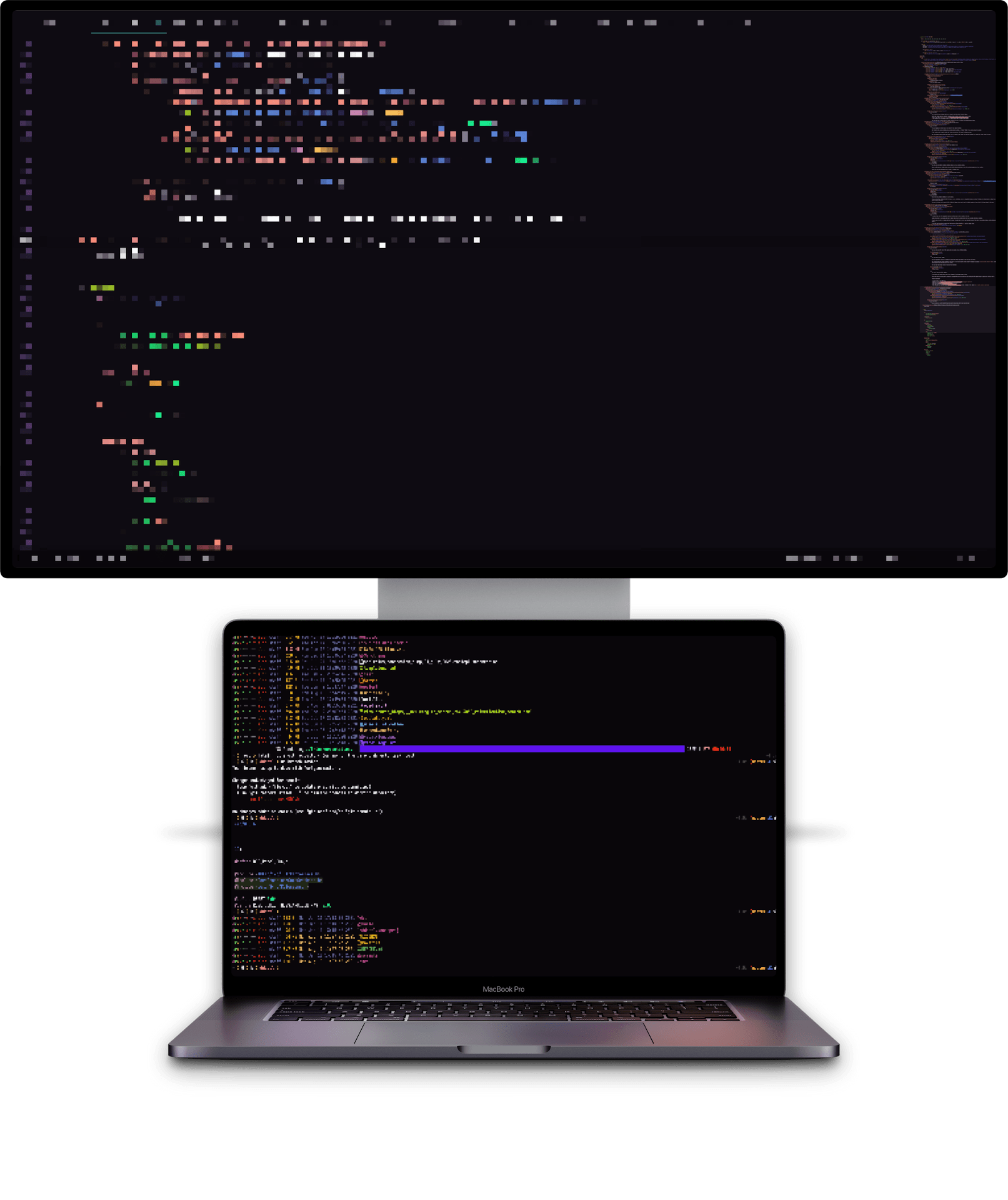 Demo showing how you can turn off individual displays