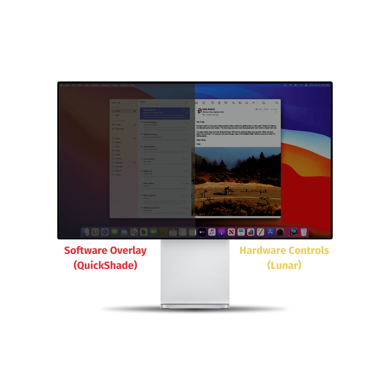 Lunar The defacto app for controlling monitor brightness